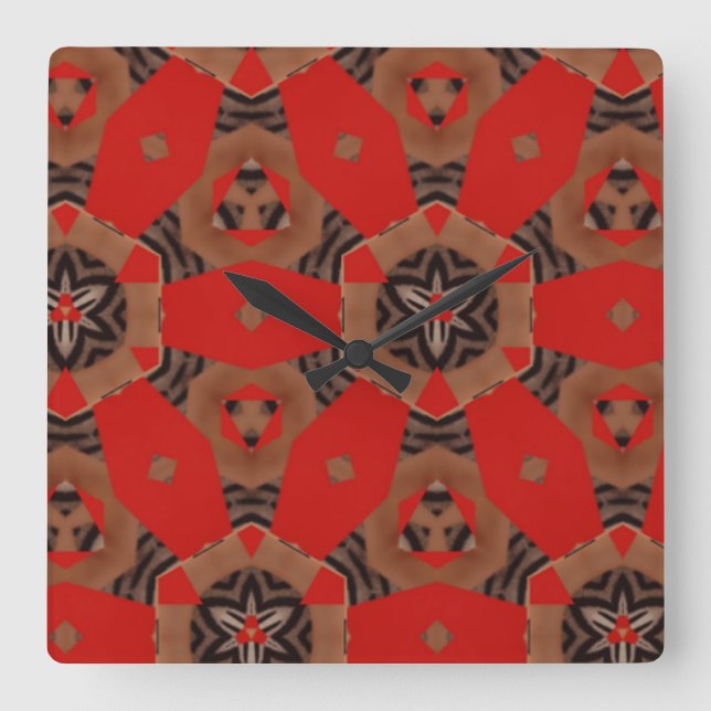 Red Stars Clock (Front)