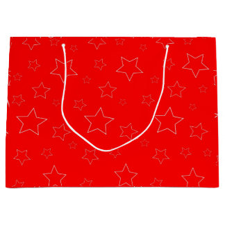 Red Stars Gift Bag