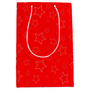 Red Stars Gift Bag