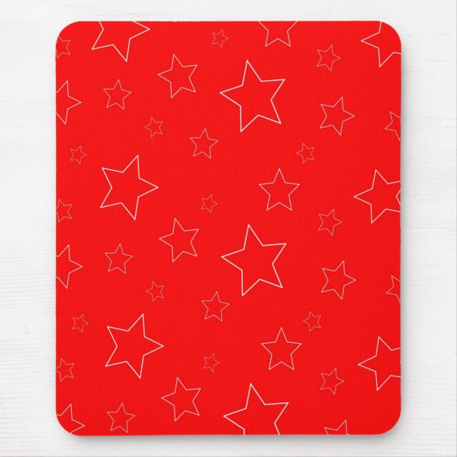 Red Stars Mousepad (Front)