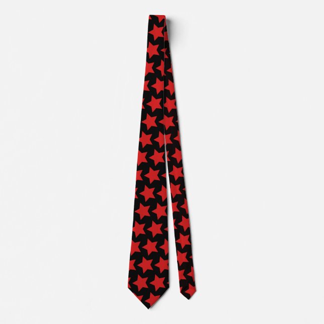 Red Stars Tie (Front)