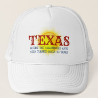 Red State Texas Go Back 50 Years Trucker Hat