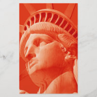 Red Statue of Liberty
