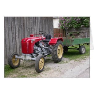 Red Steyr Tractor T84