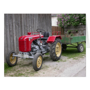 Red Steyr Tractor T84