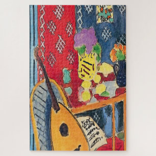 Red Still Life with Lyr Jigsaw Puzzle