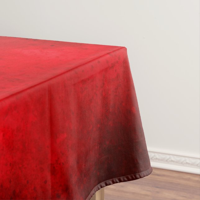 red storm cloud effect Tablecloth (In Situ)