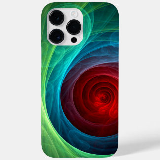 Red Storm Floral Modern Abstract Art Colour Patter Case-Mate iPhone 14 Pro Max Case