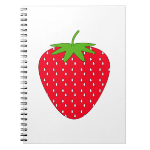 Red Strawberry. Notebook