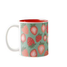 Red Strawberry Seamless Pattern