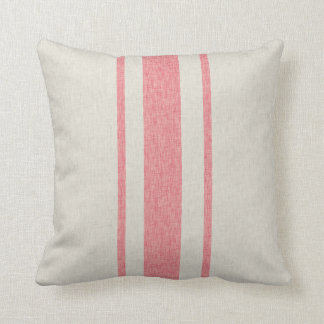 Red Stripe Gain Sack Cushion