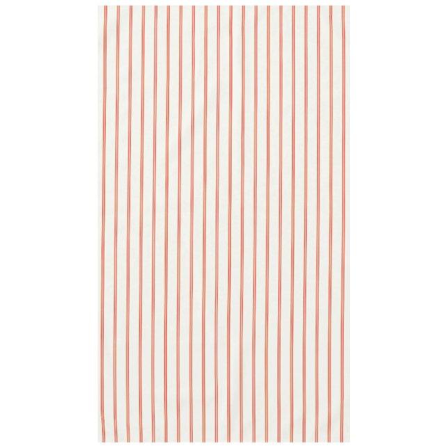 Red Stripe Holiday Tablecloth – Vintage Style (Front)