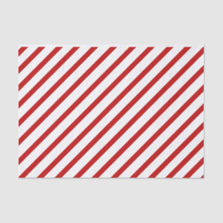 Red Stripe Tissue Paper