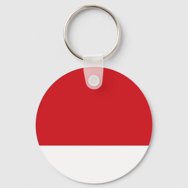 Red striped key ring (Front)