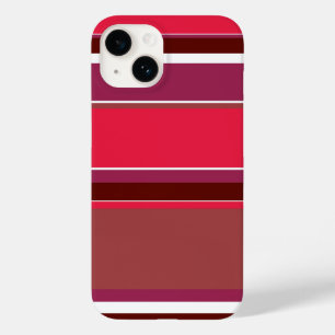 Red stripes Case-Mate iPhone 14 case