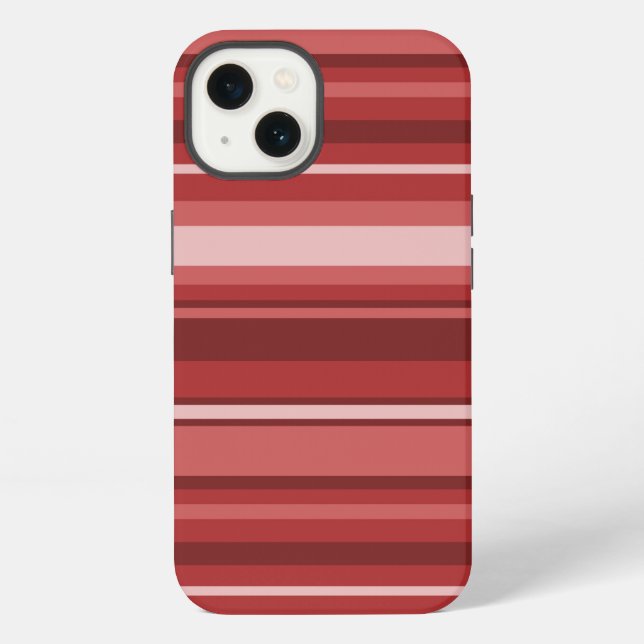 Red stripes Case-Mate iPhone case (Back)
