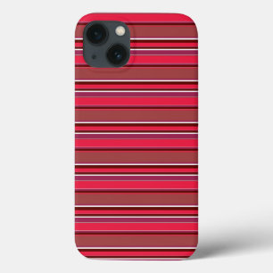 Red stripes Case-Mate iPhone case