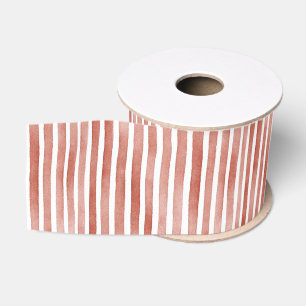 Red Stripes Christmas Grosgrain Ribbon