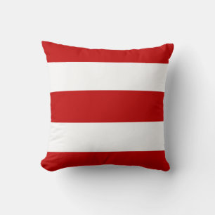 Red Stripes Cushion