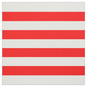 Red Stripes Fabric