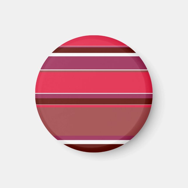 Red stripes magnet (Front)