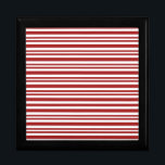 red stripes tile box<br><div class="desc">red stripes tile box to dress up your groovy house</div>