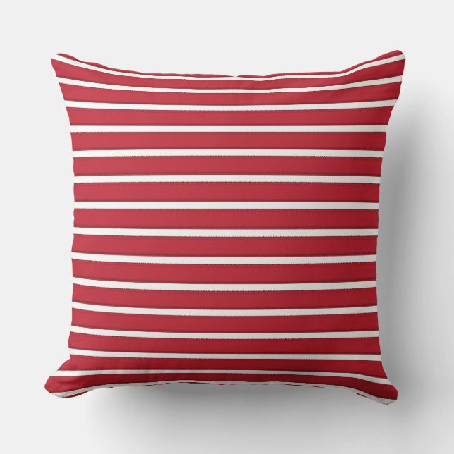 red strips cushion (Front)