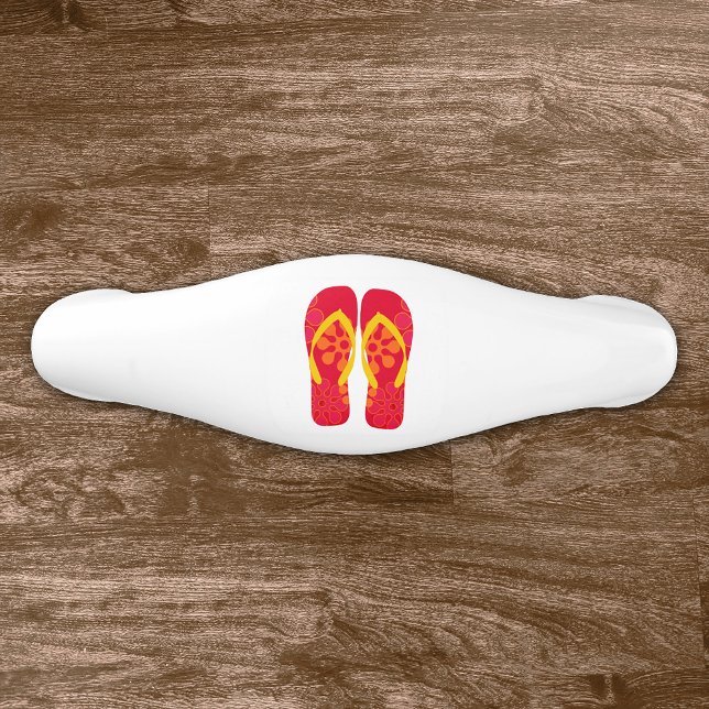 Red Summer Beach Flip Flops Door Knob (Creator Uploaded)