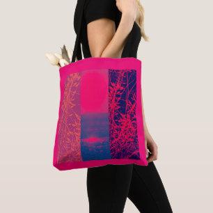 Red Sun Nature Tote Bag