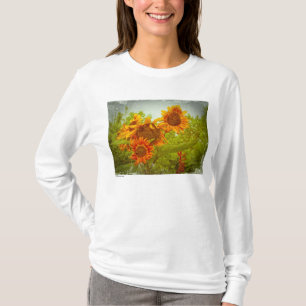 Red Sunflower Photo T T-Shirt