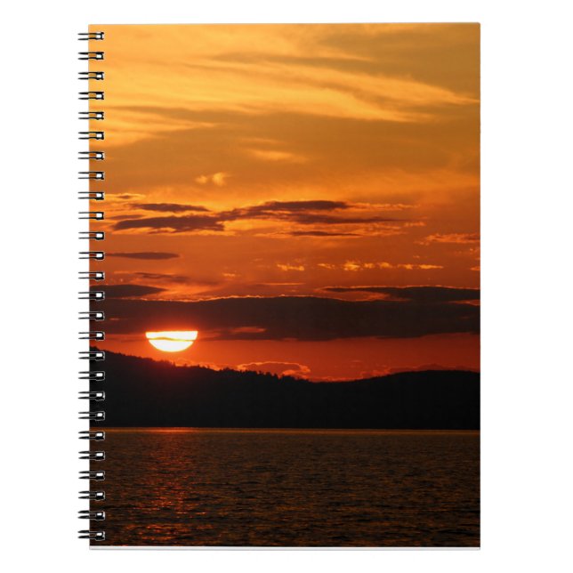 Red Sunset Notebook (Front)