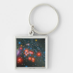 Red Super Giant Cluster Key Ring