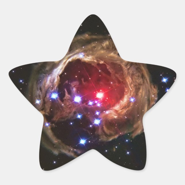 Red Supergiant Star V838 Monocerotis Star Sticker (Front)