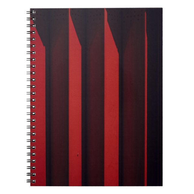 Red surface notebook (Front)