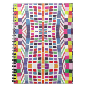 Red Swatches and Colourful Pixels  Notebook