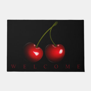 Red Sweet Cherries - Welcome Doormat
