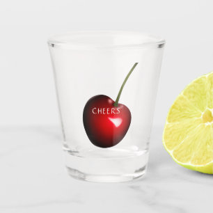 Red Sweet Cherry - Tasty - Cheers Shot Glass