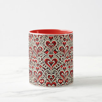 Red Sweet Hearts Mug