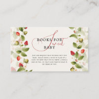 Red Sweet Strawberry Wildflower Wreath Baby Shower