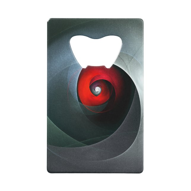 Red Swirl Artistic Modern Abstract Art Pattern #19 (Front)