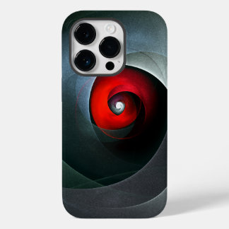 Red Swirl Artistic Modern Abstract Art Pattern #19 Case-Mate iPhone 14 Pro Case