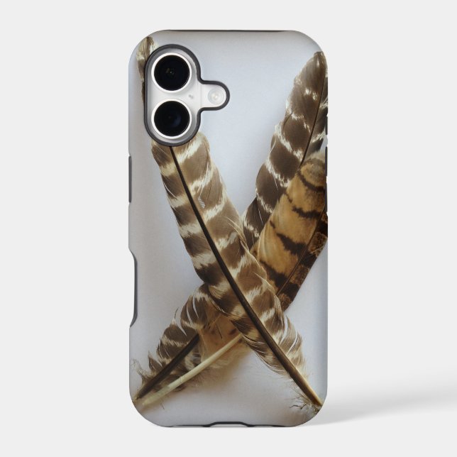 Red Tail Hawk Feather iphone5 Cell Phone Case (Back)