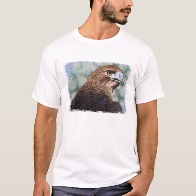 Red-tail Hawk T-shirt (Front)