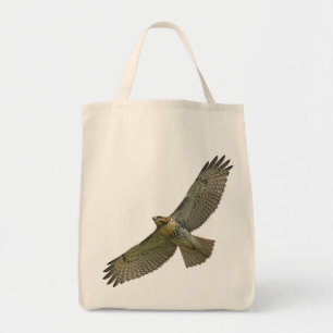 red-tail soaring Tote Bag