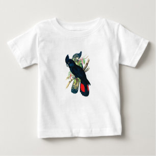Red tailed, Black (Banksian) Cockatoos. Baby T-Shirt