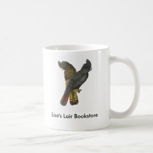 Red-tailed Black Cockatoo Pair Bookstore Promo Coffee Mug