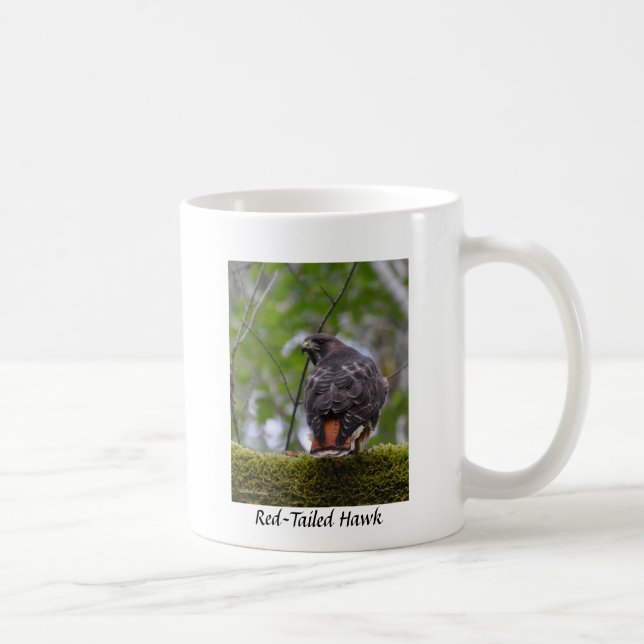 Red-Tailed Hawk Coffee Mug (Right)