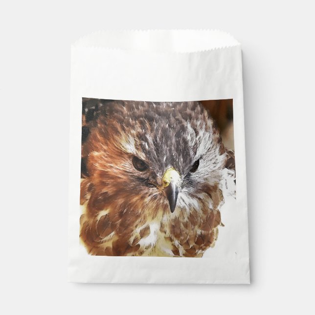 RED TAILED HAWK FAVOUR BAG (Front)