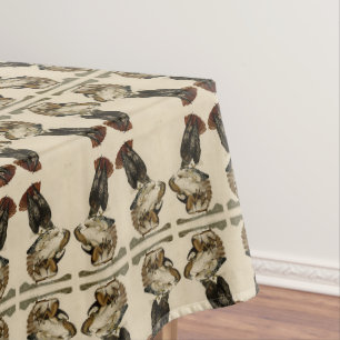 Red-tailed Hawk from Audubon's Birds of America Tablecloth