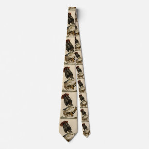 Red-tailed Hawk from Audubon's Birds of America Tie